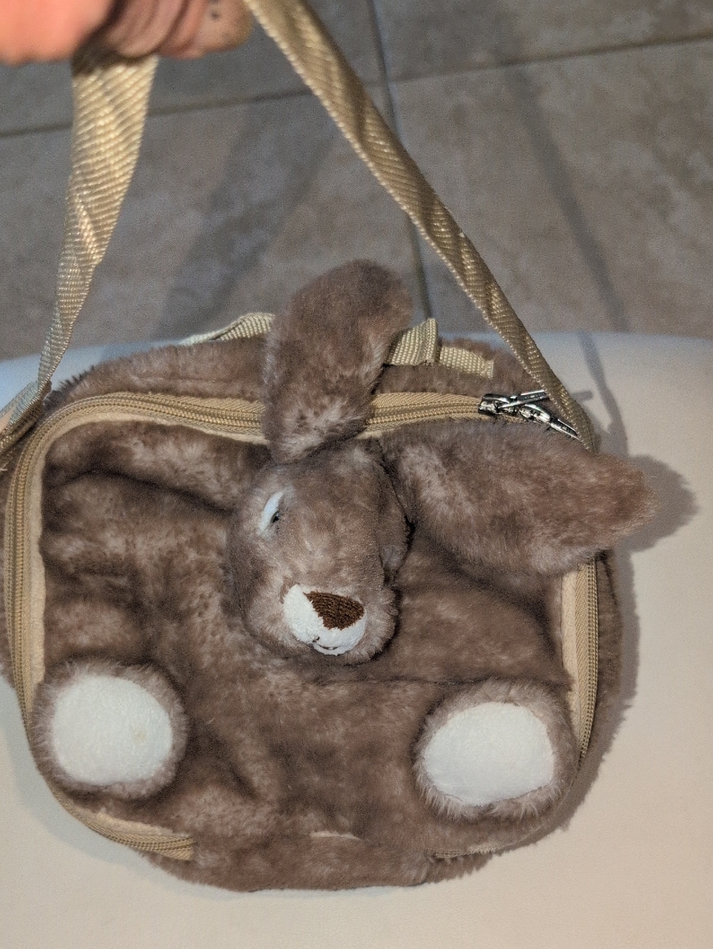 Plush Bunny Lunch Box